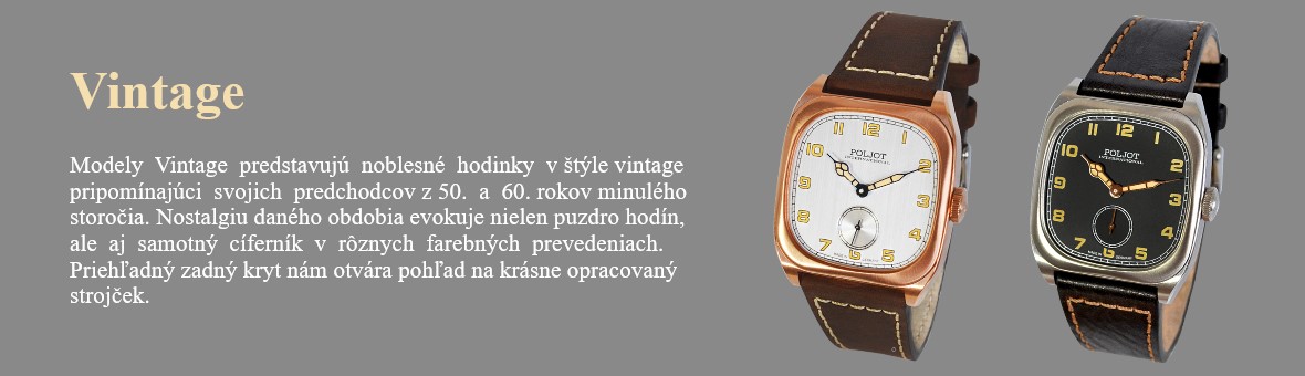 panske hodinky POLJOT INTERNATIONAL model Vintage